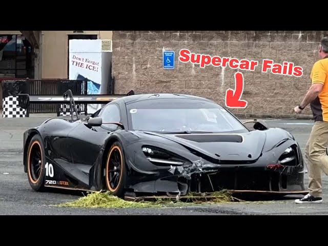 Dingleberries in Supercars (Best Supercar Fails)