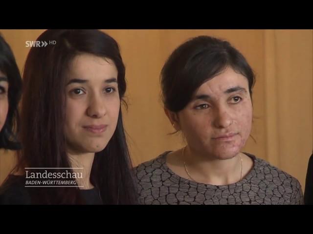 Nadia Murad sagt Danke