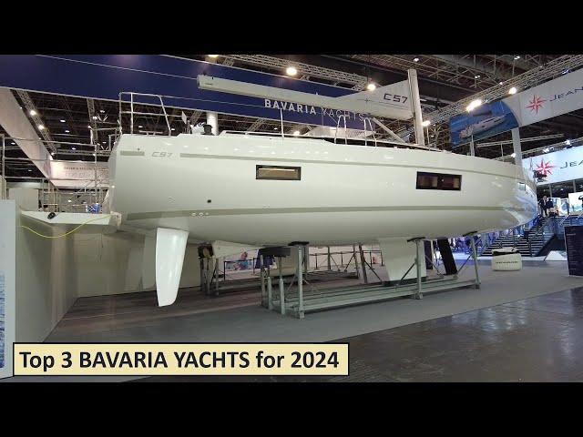 Top 3 BAVARIA YACHTS for 2024