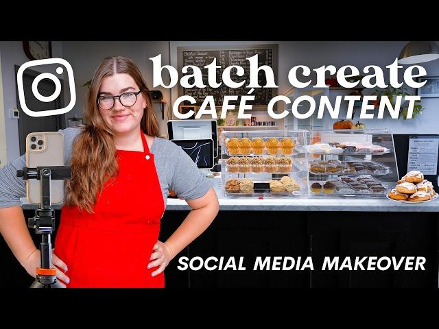 Creating Instagram content for my mom’s café | Social Media Makeover