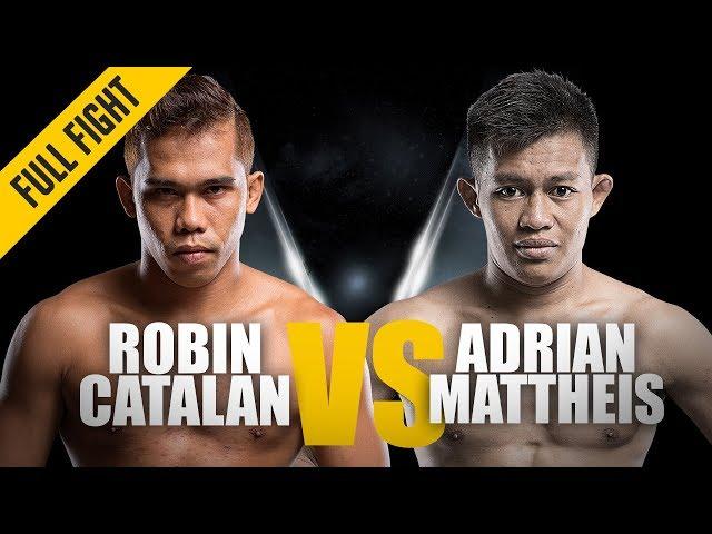 ONE: Full Fight | Robin Catalan vs. Adrian Mattheis | Slick Heel Hook | June 2018