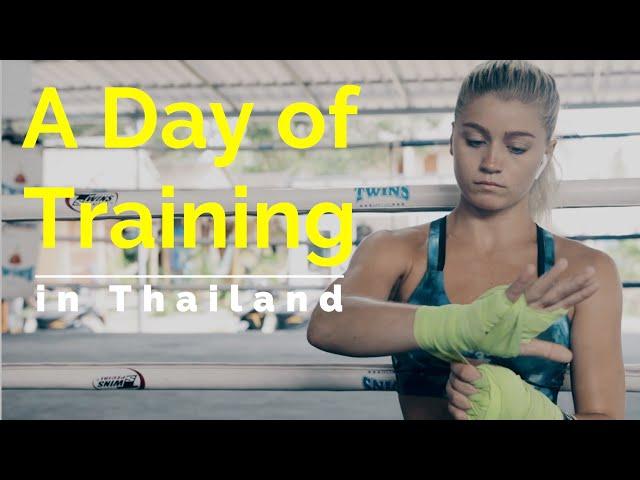 A Day of Training Muay Thai in Thailand