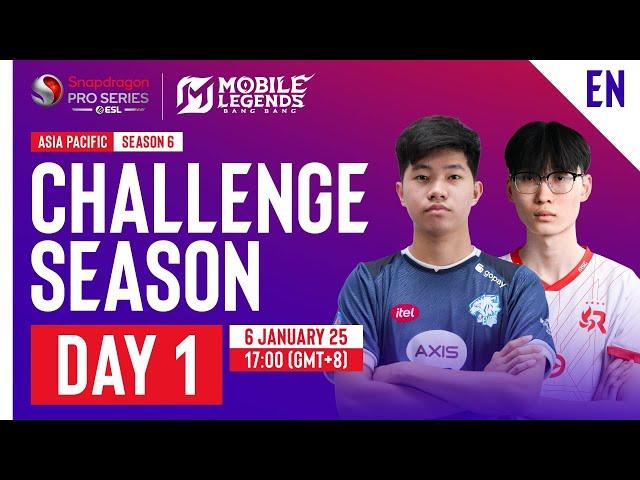  [EN] AP Mobile Legends: Bang Bang | Snapdragon Mobile Challenge Season | Season 6 | Day 1