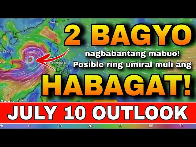 LOOK: PAMUMUO NG BAGYO, TUMATAAS! ️ | WEATHER UPDATE TODAY | ULAT PANAHON TODAY | HABAGAT UPDATE