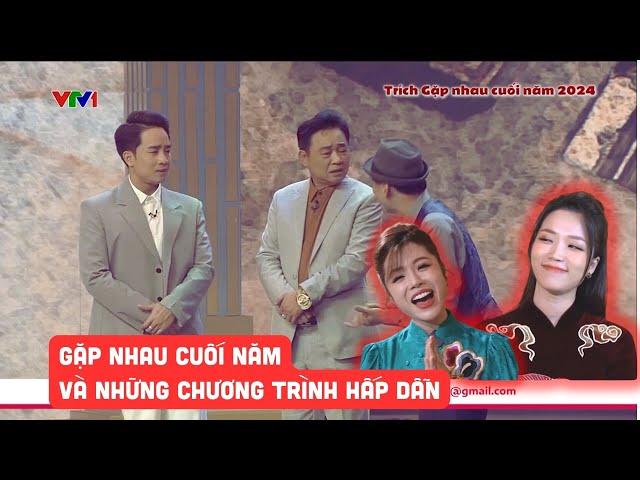 Gặp nhau cuối năm, Gặp gỡ diễn viên truyền hình và những chương trình đặc sắc trên sóng VTV dịp tết