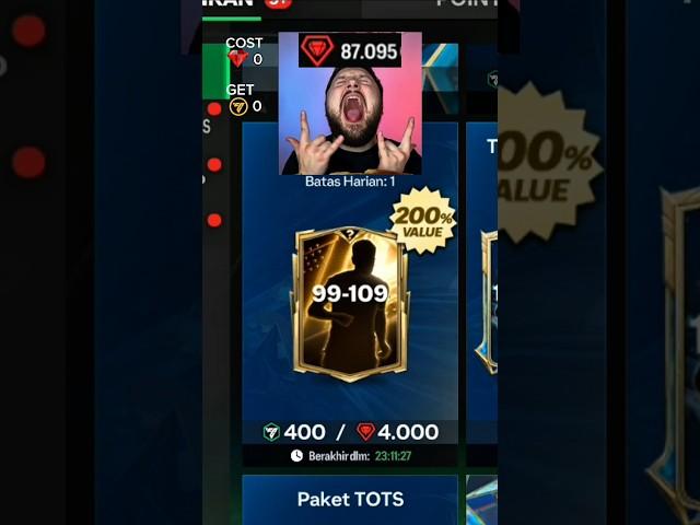 never lucky in this pack‍ #fcmobile25 #fcmobile