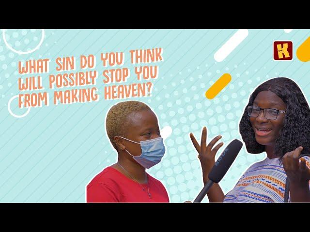What Sin Do You Think Will Stop You From Making Heaven? | KraksTV Voxpop