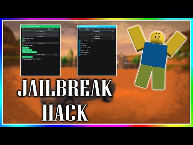 ROBLOX Jailbreak Script GUI | Hack Jailbreak Autofarm Hack! (2020)