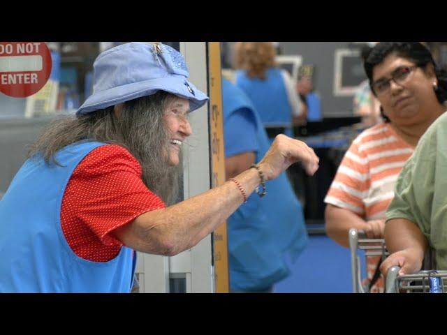 Unwavering Dedication: The Inspiring Story of an 86-Year-Old Walmart Greeter