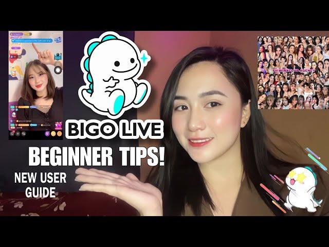 BIGO LIVE APP NEW USER TIPS & GUIDE | PAG BAGO KA PA LANG SA BIGO PANOORIN MO TO! #bigo #bigoagency