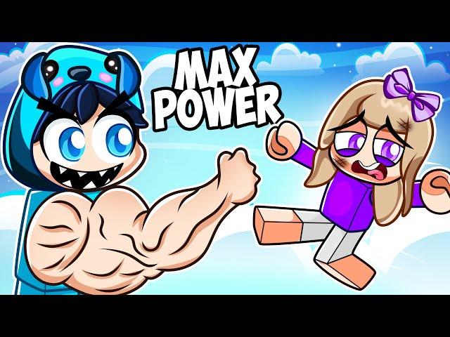 Unlocking MAX POWER In PUSHING SIMULATOR With MY CRAZY FAN GIRLS...