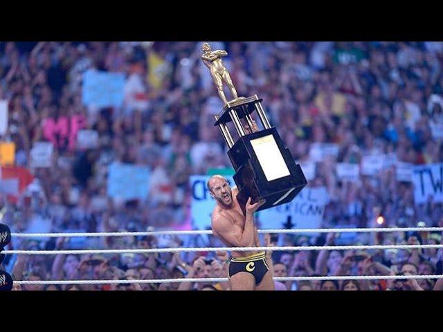 Cesaro wins the first-ever Andre the Giant Memorial Battle Royal: WrestleMania 30