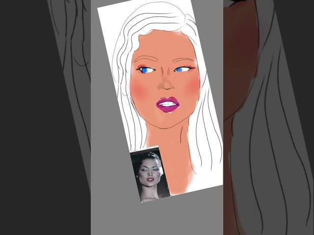 part 2 drawing shalom harlow in my way