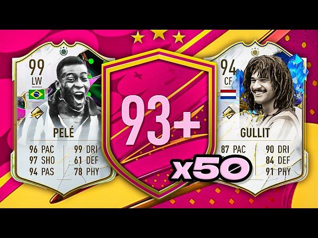 50x 93+ ICON PLAYER PICKS!  FIFA 23 Ultimate Team