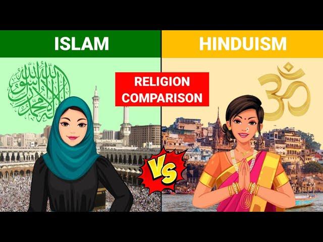 Islam Vs Hinduism || Religion Comparison 2023 || Versus Kingdom