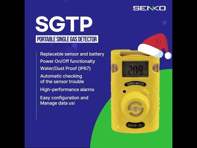 First Snow in Korea️ Stay Safe This Winter with SENKO's SGTP Gas Detector! #GasDetector