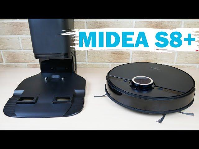 Midea S8+: самоочистка, мощный двигатель и вибромодуль для оттирания загрязнений ОБЗОР и ТЕСТ