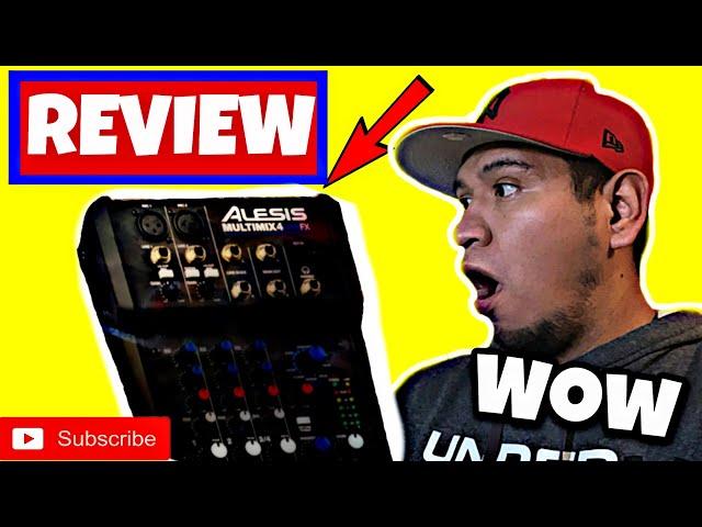 ALESIS MULTIMIX 4 USB FX REVIEW 