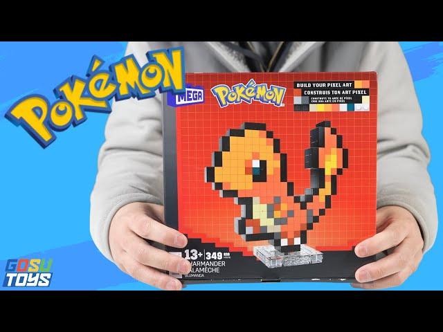 Mega Pokemon Charmander Pixel Art Build