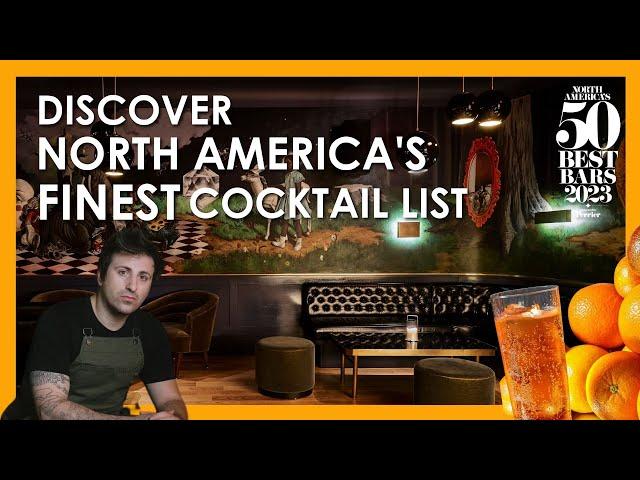Taste The Best Cocktail Menu in North America