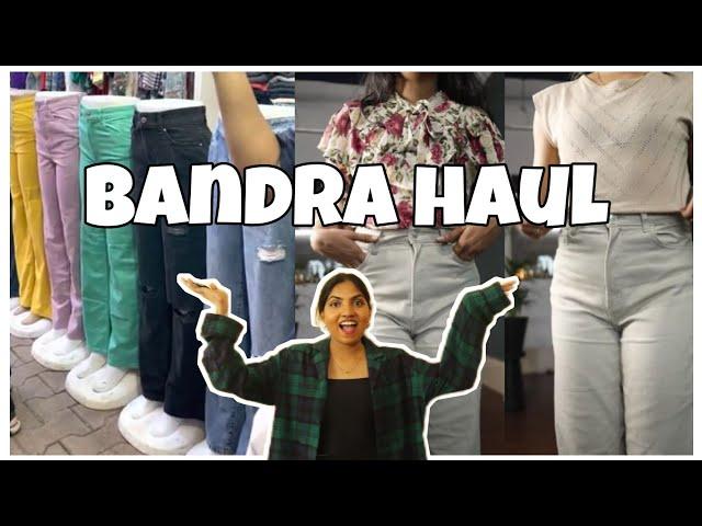 BRANDED CLOTHES FROM BANDRA I TRYON HAUL I POORNIMA POOJARY