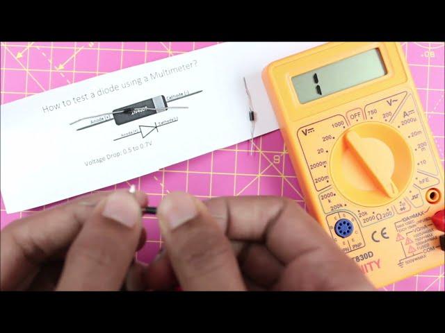 How to Check Diode with Multimeter | Simple and Easy Method to Test Diode