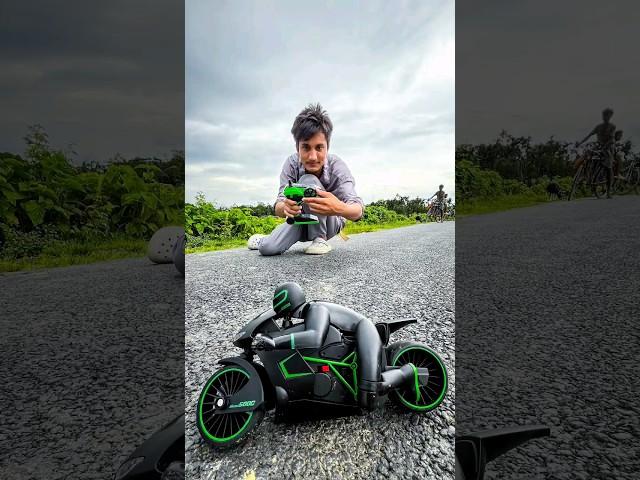 RC Kawasaki Motorbike Testing  #motorcycle #rcbike