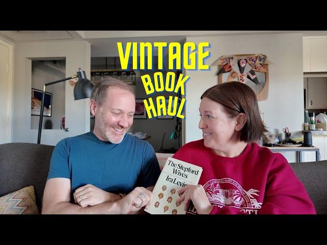 Vintage Book Haul! A Few of Our Favorites!