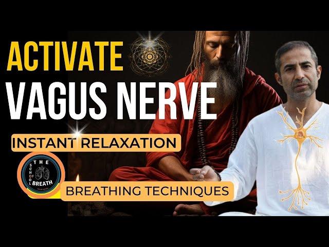 INSTANT RELAXATION  3 Vagus Nerve Breathing Techniques  The School of Breath