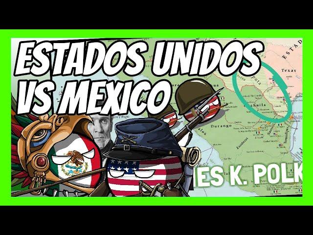  Resumen de la GUERRA de MEXICO-ESTADOS UNIDOS en 10 minutos