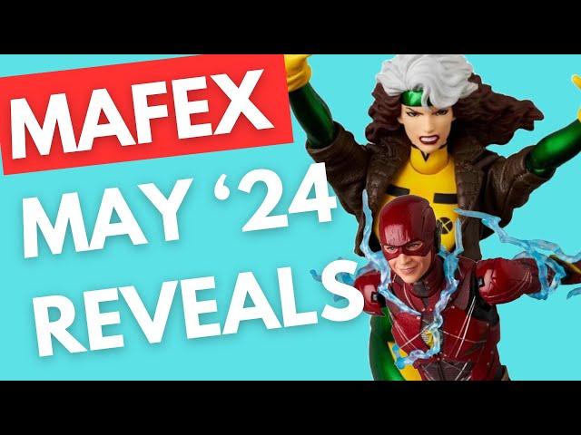 MAFEX May 2024 Reveals: X-Men Rogue, JL Flash