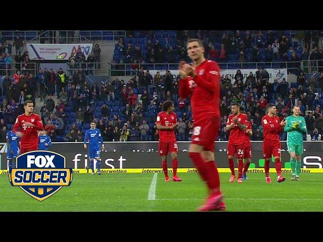 Bayern Munich, Hoffenheim nearly ended match due to offensive fan banner | 2020 Bundesliga Season