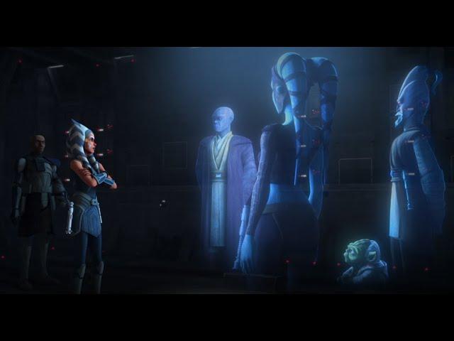 Ahsoka talks to the Jedi Council - The Clone Wars + Revenge of the Sith