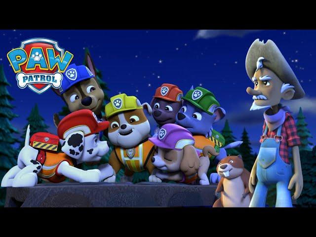 Os Cães da Construção Suprema reconstroem a cabana do Tio Otis - Patrulha Pata PAW Patrol Português