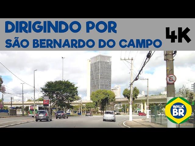 SÃO BERNARDO DO CAMPO - SP - Dirigindo - Driving - 4K 60fps