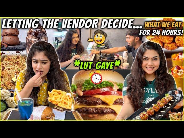 LETTING THE VENDOR DECIDE WHAT I EAT IN 24 HOURS CHALLENGE | Pune Expensive Food Challenge |