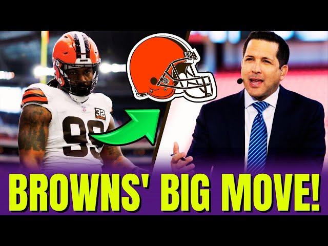  BIG NEWS! CLEVELAND BROWNS' DEFENSE BOOSTED WITH KEY SIGNING! BROWNS NEWS TODAY!