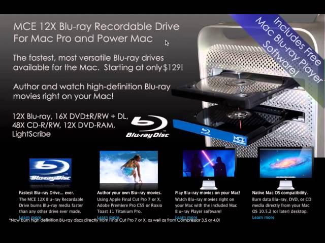 Blu-Ray Disc technology is awesome - So why isn't Apple using it in it's product line-up?