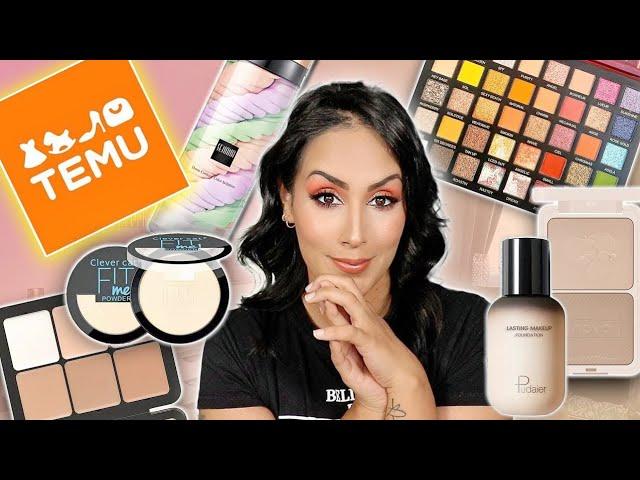 *NEW* TEMU Makeup Try-On | Cheap Makeup Product Review