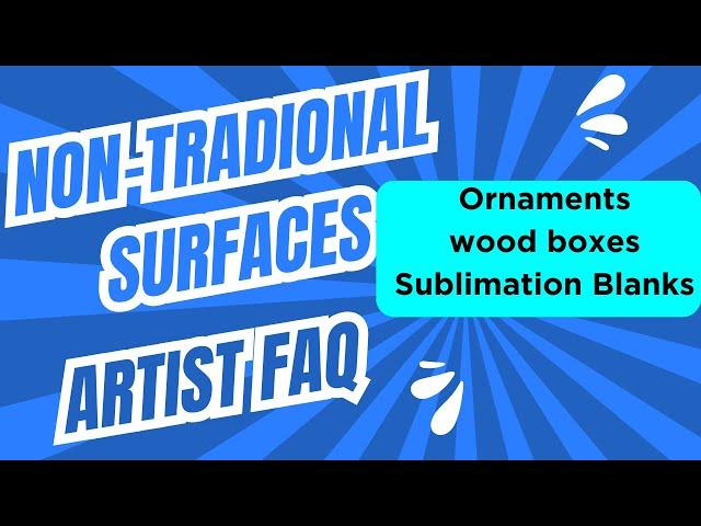 Painting on Non-traditional Surfaces - Artist FAQ for Fluid Art & Resin Art. Beginner Basics 3/3