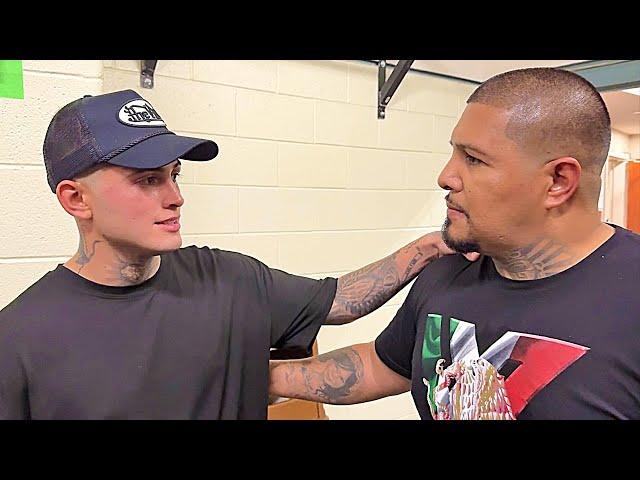 Sean Garcia & Fernando Vargas EMBRACE; Show LOVE after TKO loss