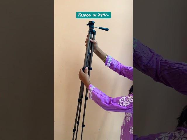 BEST BUDGET TRIPOD| AMAZON BASICS 50”lightweight tripod review #kritichhetri #tripod #review