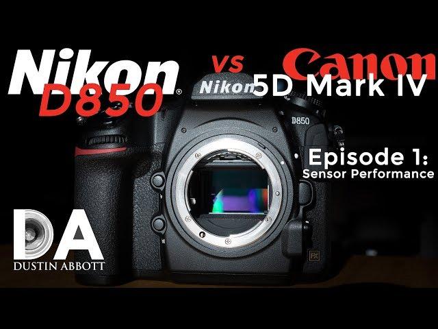 Nikon D850 vs Canon 5D Mark IV | Part 1: Sensor Performance | 4K