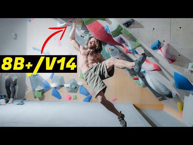 The hardest indoor boulder in Sweden