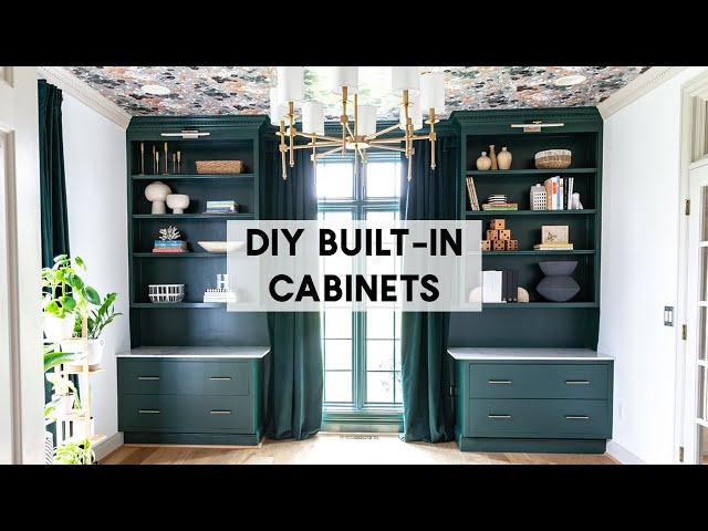 EASY Built-In Cabinets (How To For Beginners)