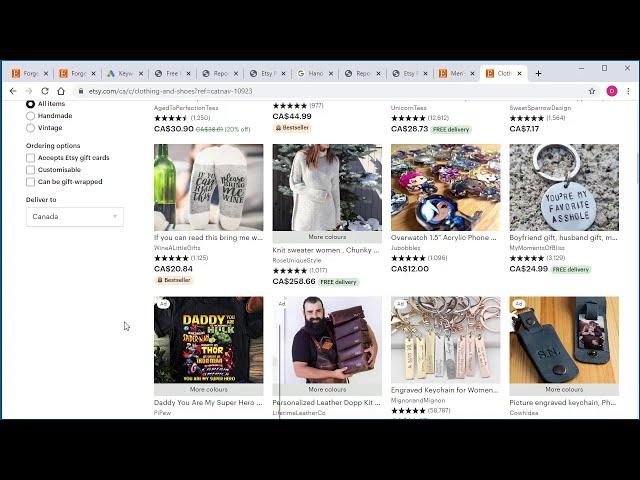 How to extract product data using the Etsy product link extractor tool