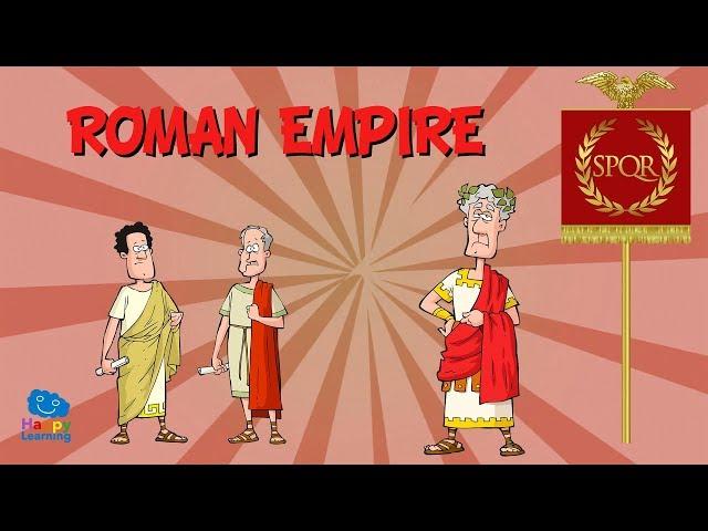 ROMAN EMPIRE | Educational Video for Kids.