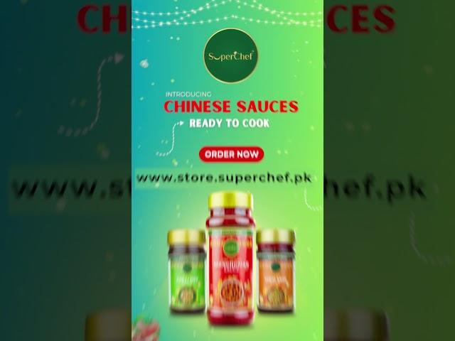 Ready to Cook Chinese Sauces by SuperChef #ordernow #chinesesauces