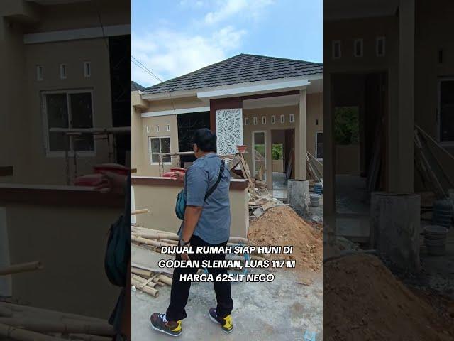 DIJUAL RUMAH SIAP HUNI DI GODEAN SLEMAN, LUAS 117 M HARGA 625JT NEGO