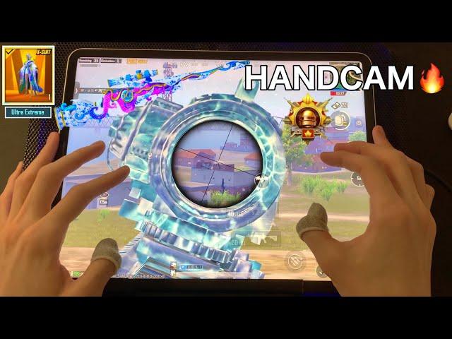 This World Ranker Player Best 6finger HANDCAM iPad Pro M2 chip‼️ | Solo vs Squad - PUBG MOBILE